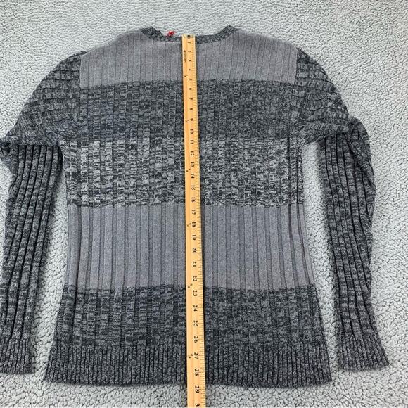 North Crest Women’s Gray Ramie Cotton Blend Crewneck Pullover Sweater   Size: M - Picture 8 of 12